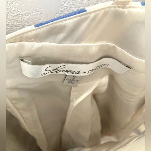 Lovers and Friends Revolve Ocean Waves Mini Dress in Nautical Stripe Size S - Picture 9 of 10